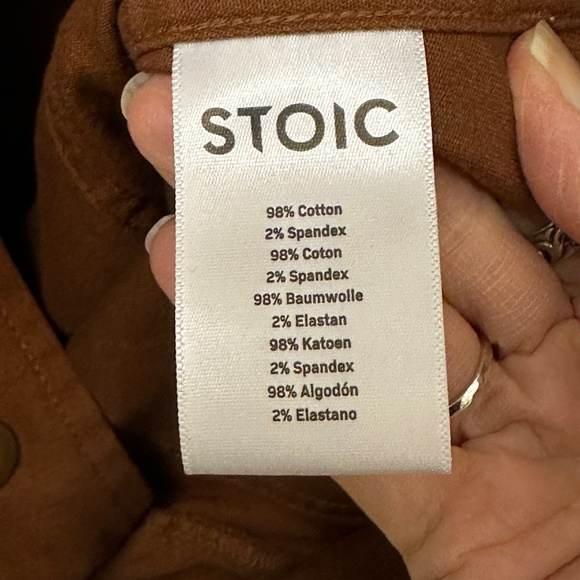 Long SleeveTerracotta Jumpsuit in size Medium - Picture 13 of 15